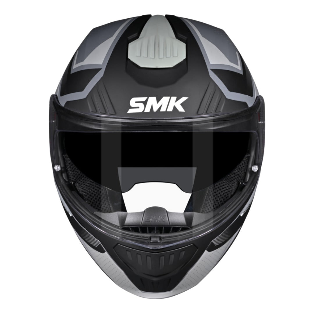 GUB SMK Gullwing Supertour Flip Up Dual Visor Helmet for Men, Women, ISI DOT ECE 22.06 Certified