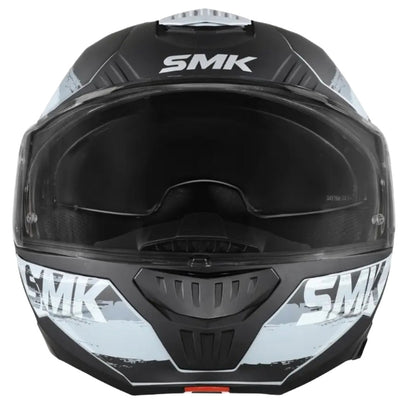 SMK Gullwing Tourleader Flip Up Dual Visor Helmet for Men, Women, ISI DOT ECE 22.06 Certified