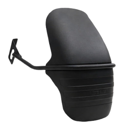 Type 2 Rear Tyre Hugger for Royal Enfield Himalayan 450 | Mudguard Splash Guard with Metal Clamp | Durable Plastic Build | Easy Install | Black
