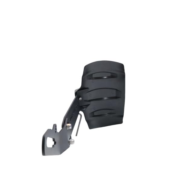 Bike Tyre Hugger Splash Guard Rain Cover Flap with Reflector Black Compatible with HOND Highness CB350