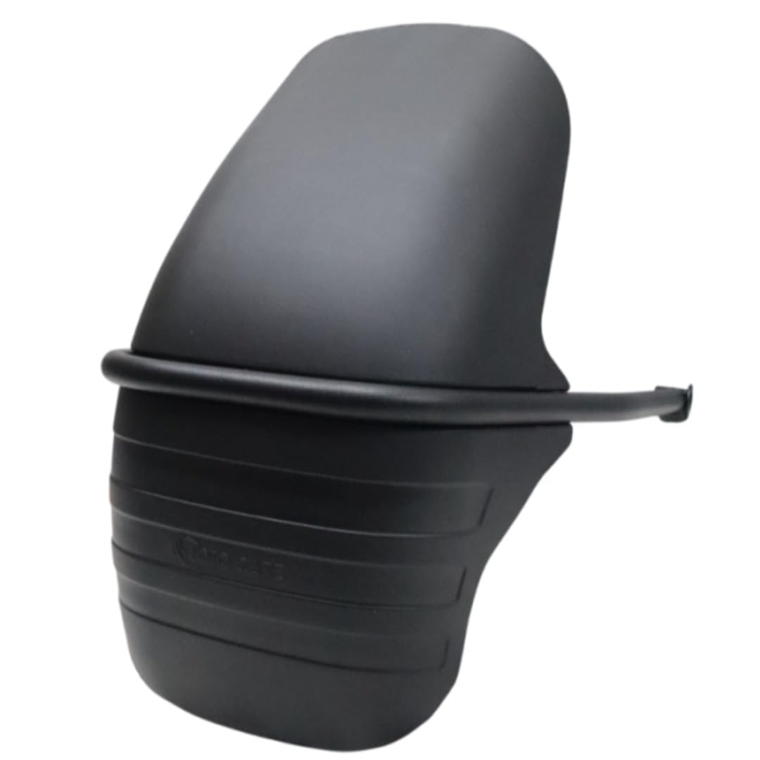 Type 2 Tyre Hugger for Royal Enfield Hunter 350 | Rear Mudguard Splash Guard | Plastic with Metal Clamp | Black