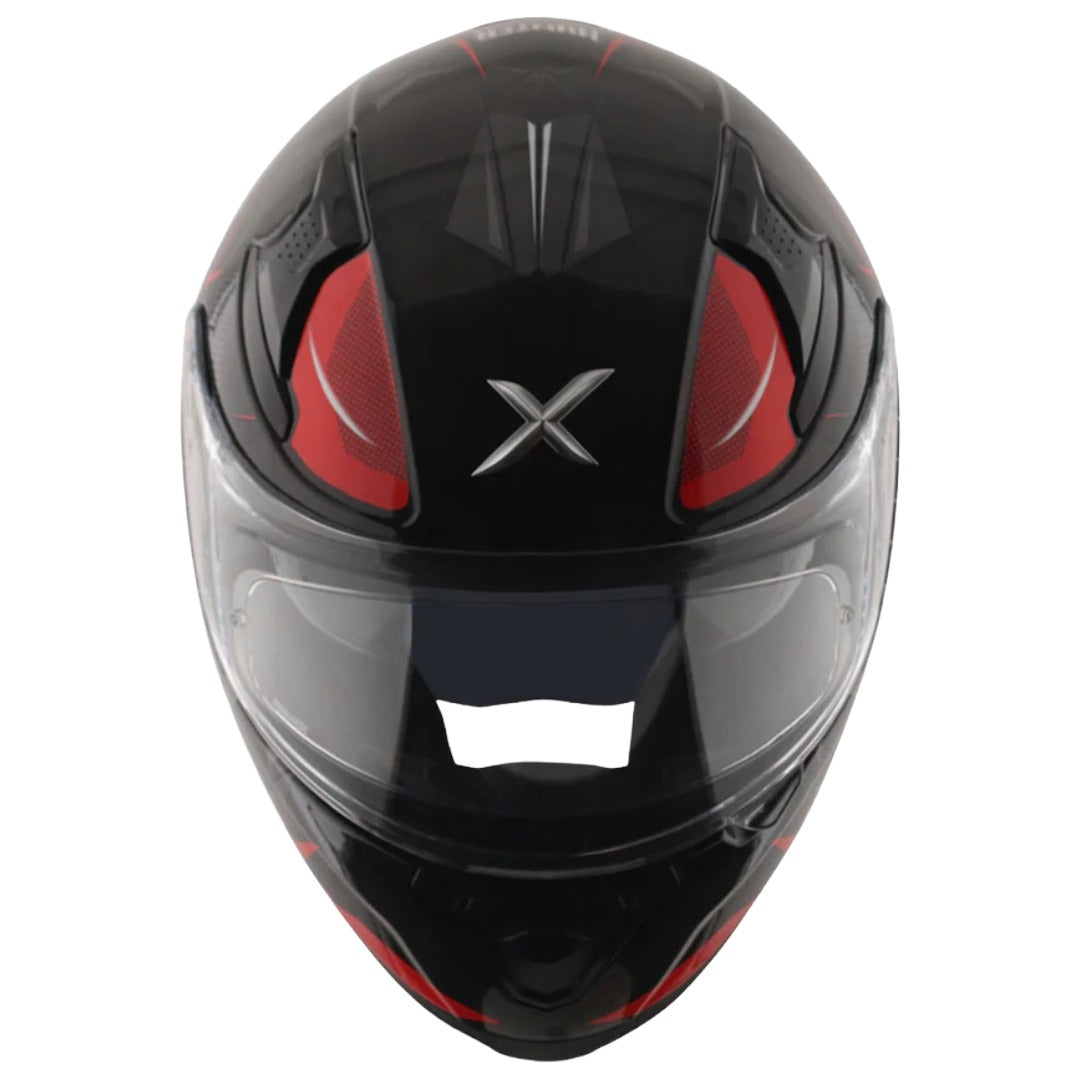 Axor Apex Hunter ISI ECE DOT Certified Full Face Dual Visor Helmet For Men And Women With Pinlock Fitted Outer Clear Visor And Inner Smoke Sun Visor