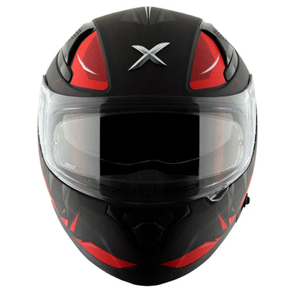 Axor Apex Hunter ISI ECE DOT Certified Full Face Dual Visor Helmet For Men And Women With Pinlock Fitted Outer Clear Visor And Inner Smoke Sun Visor