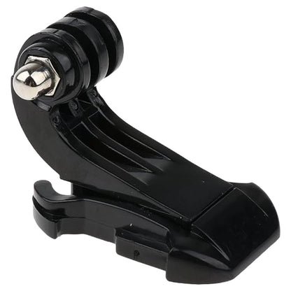 J Hook Buckle Mount for GoPro & Action Cameras | Helmet Mount Base | Compatible with GoPro Hero 13/12/11/10/9/8/7/6/5/4/3+,Max, Session, DJI Osmo, Insta360 & More | (Pack of1)