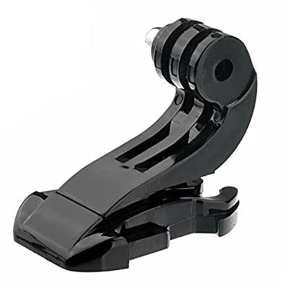 J Hook Buckle Mount for GoPro & Action Cameras | Helmet Mount Base | Compatible with GoPro Hero 13/12/11/10/9/8/7/6/5/4/3+,Max, Session, DJI Osmo, Insta360 & More | (Pack of1)