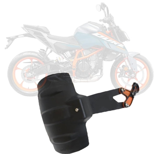 Rear Mudguard Tyre Hugger Splash Guard with 3MM Thickness Metal Clamp Only Suitable for K-TM 200/250/390 K-TM Duke GEN3