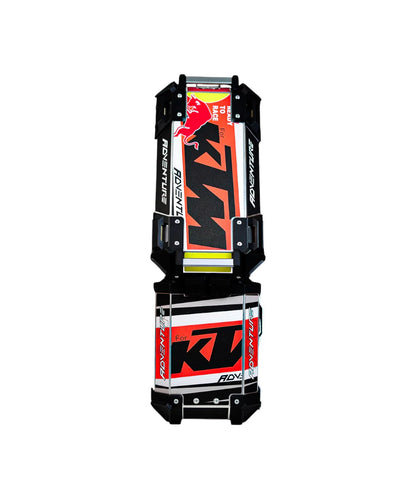 LGP Premium Aluminum KTM Graphics Top Box & Panniers