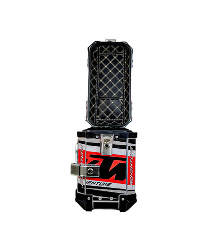 LGP Premium Aluminum KTM Graphics Top Box & Panniers