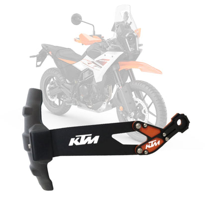 Rear Mudguard | Tyre Hugger | Mudguard | Splash Guard with 3MM Thickness Metal Clamp Compatible for K-TM Adventure 250 (2025 Model)