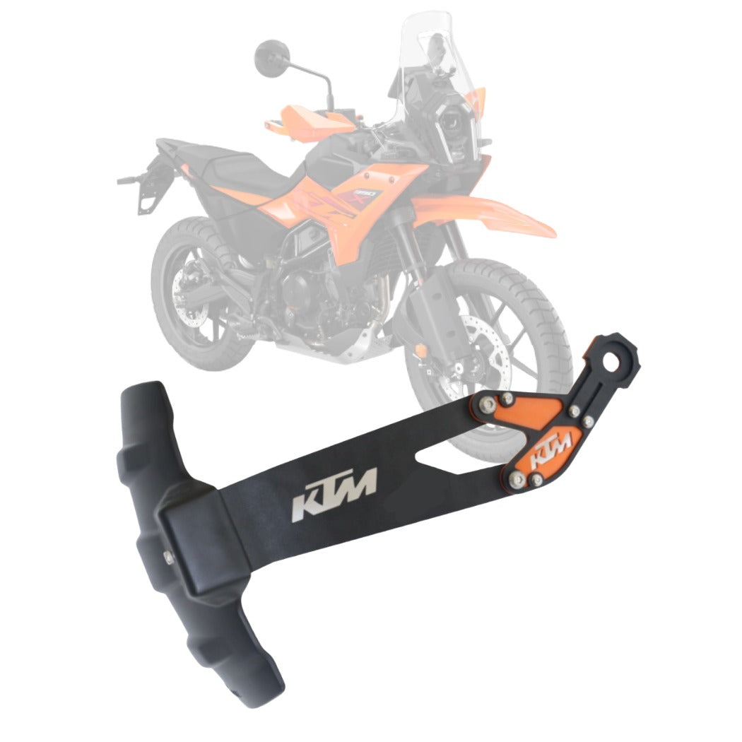 Tyre Hugger | Mudguard | Splash Guard with 3MM Thickness Metal Clamp Mudguard for KTM Adventure 390X (2025)