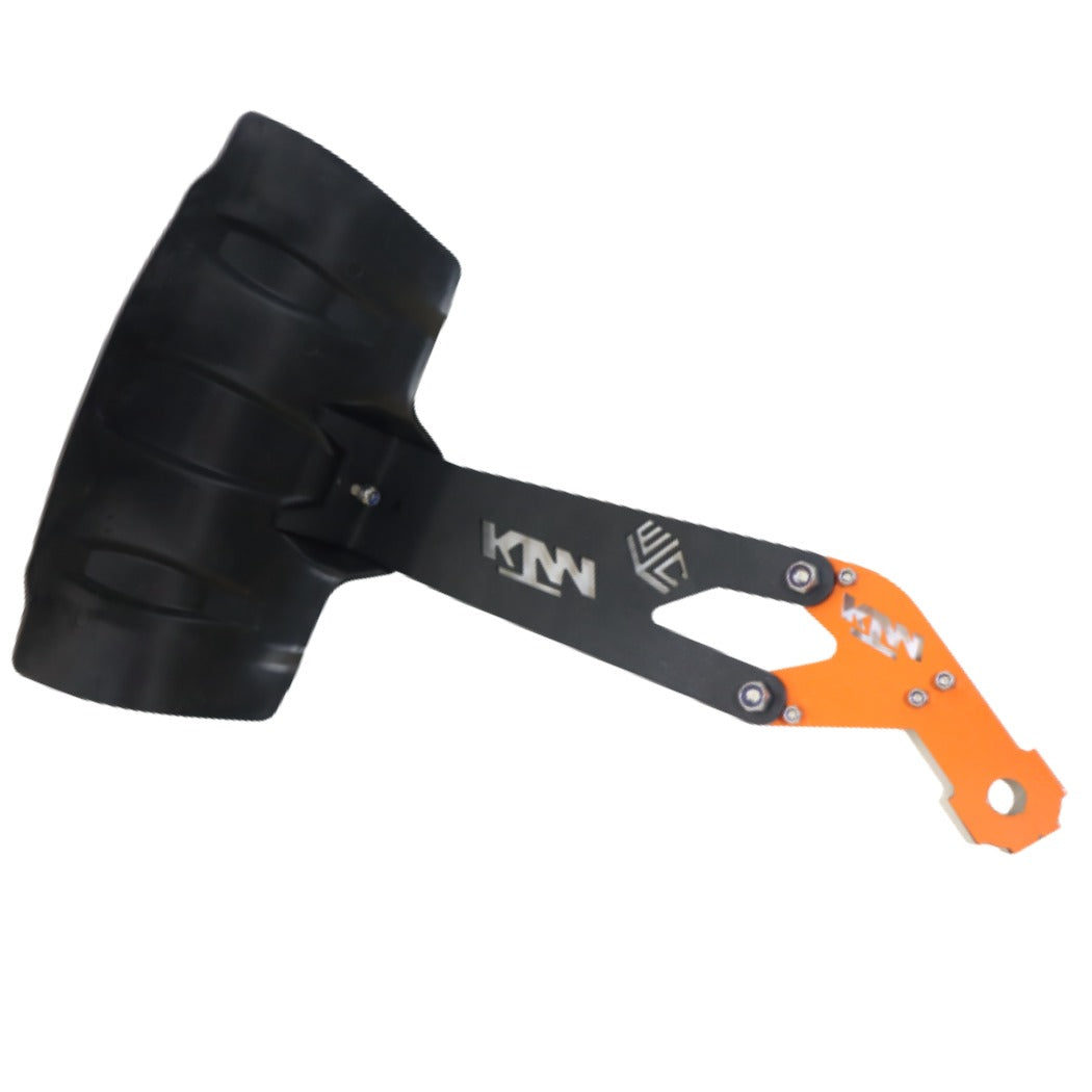 Tyre Hugger | Mudguard | Splash Guard with 3MM Thickness Metal Clamp Mudguard for KTM Adventure 390S (2025)