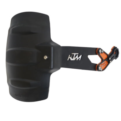 Rear Mudguard Tyre Hugger Splash Guard with 3MM Thickness Metal Clamp Only Suitable for KTM 200/250/390 KTM Duke GEN3