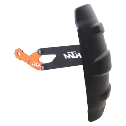 Rear Mudguard | Tyre Hugger | Mudguard | Splash Guard with 3MM Thickness Metal Clamp Compatible for K-TM Adventure 250 (2025 Model)