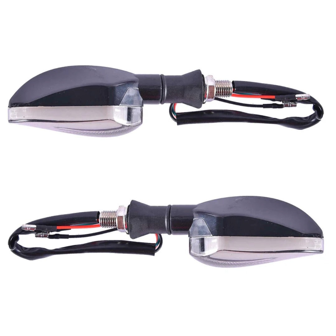 LGP Universal Signal Indicator Light Lamp for All Bikes, (Set of 2)
