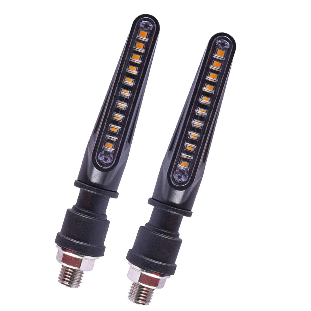 LGP Universal Signal Indicator Light Lamp for All Bikes, (Set of 2)