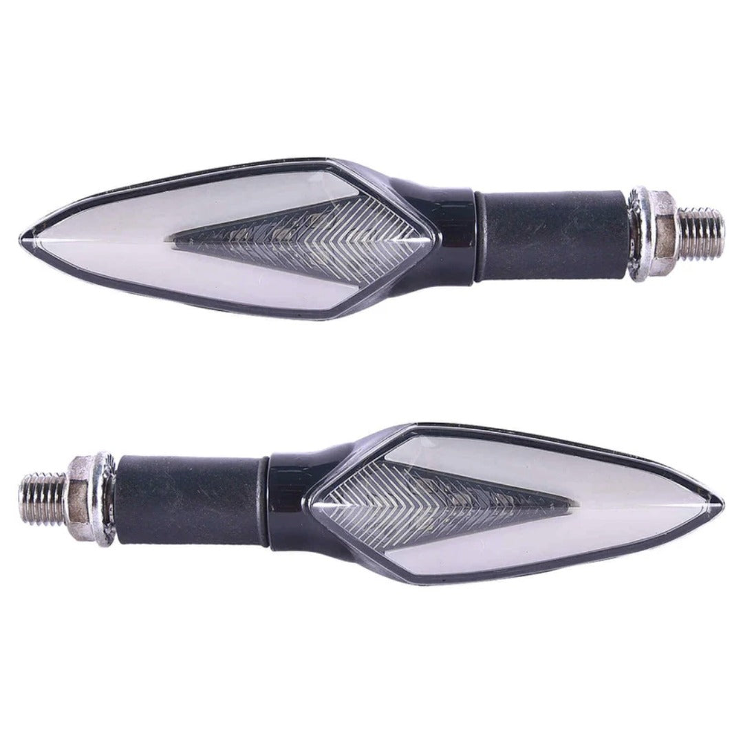 LGP Universal Signal Indicator Light Lamp for All Bikes, (Set of 2)