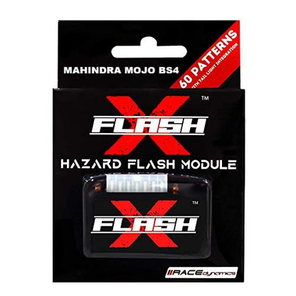 GUB FlashX Hazard Flash Module 60 Pattern, Blinker/Flasher for Mahindra Mojo BS4