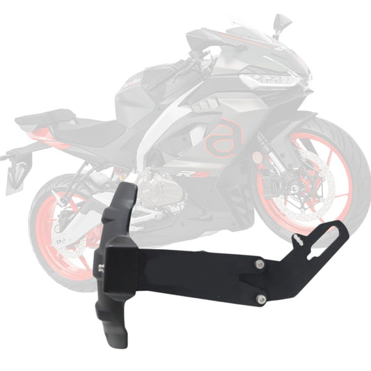 Motorcycle Rear Tyre Hugger Mudguard Splash Guard with Only Suitable for APRILIA RS 457, Black