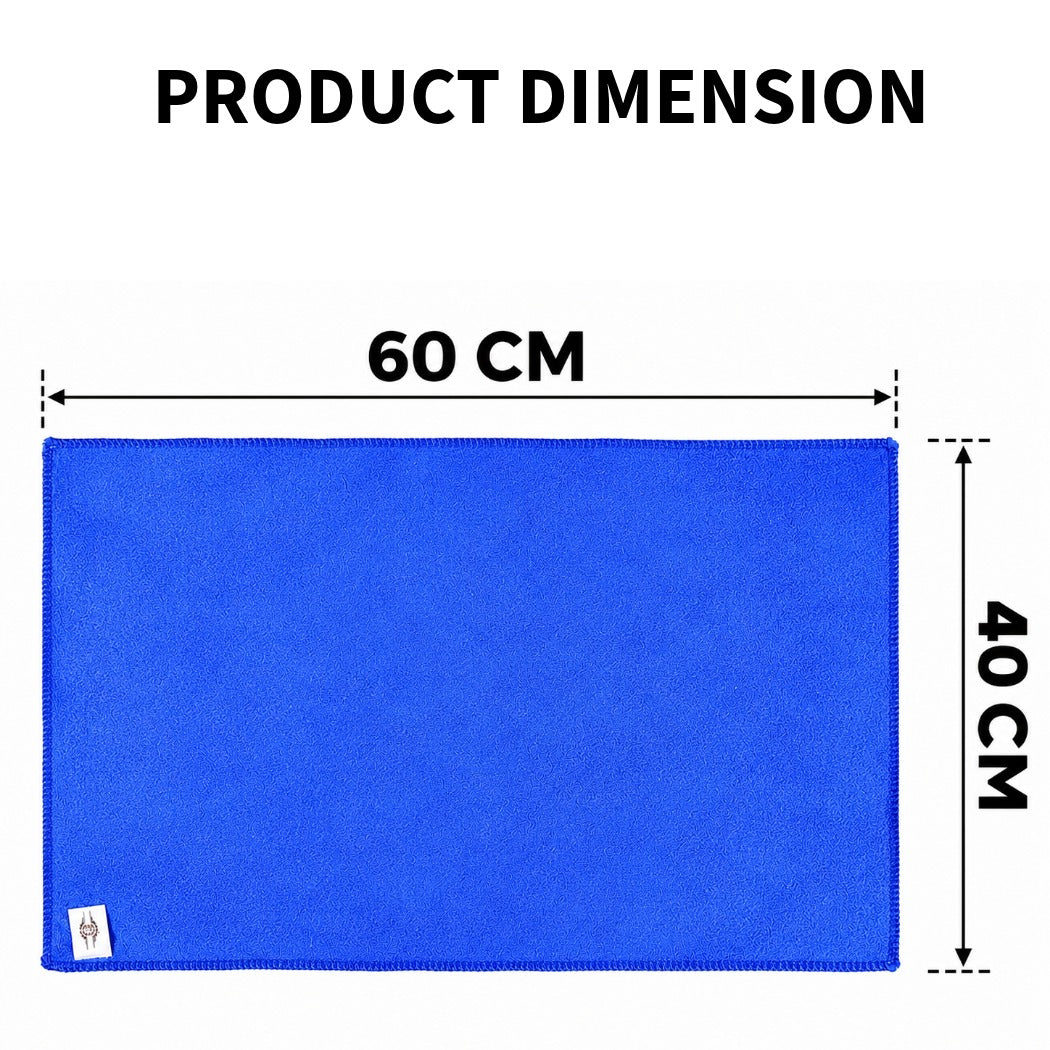 Universal Microfiber Cleaning Cloth 220 GSM Dust Removal Towel for Car, Bike, Home & Kitchen, Quick Drying Machine Washable Cloth