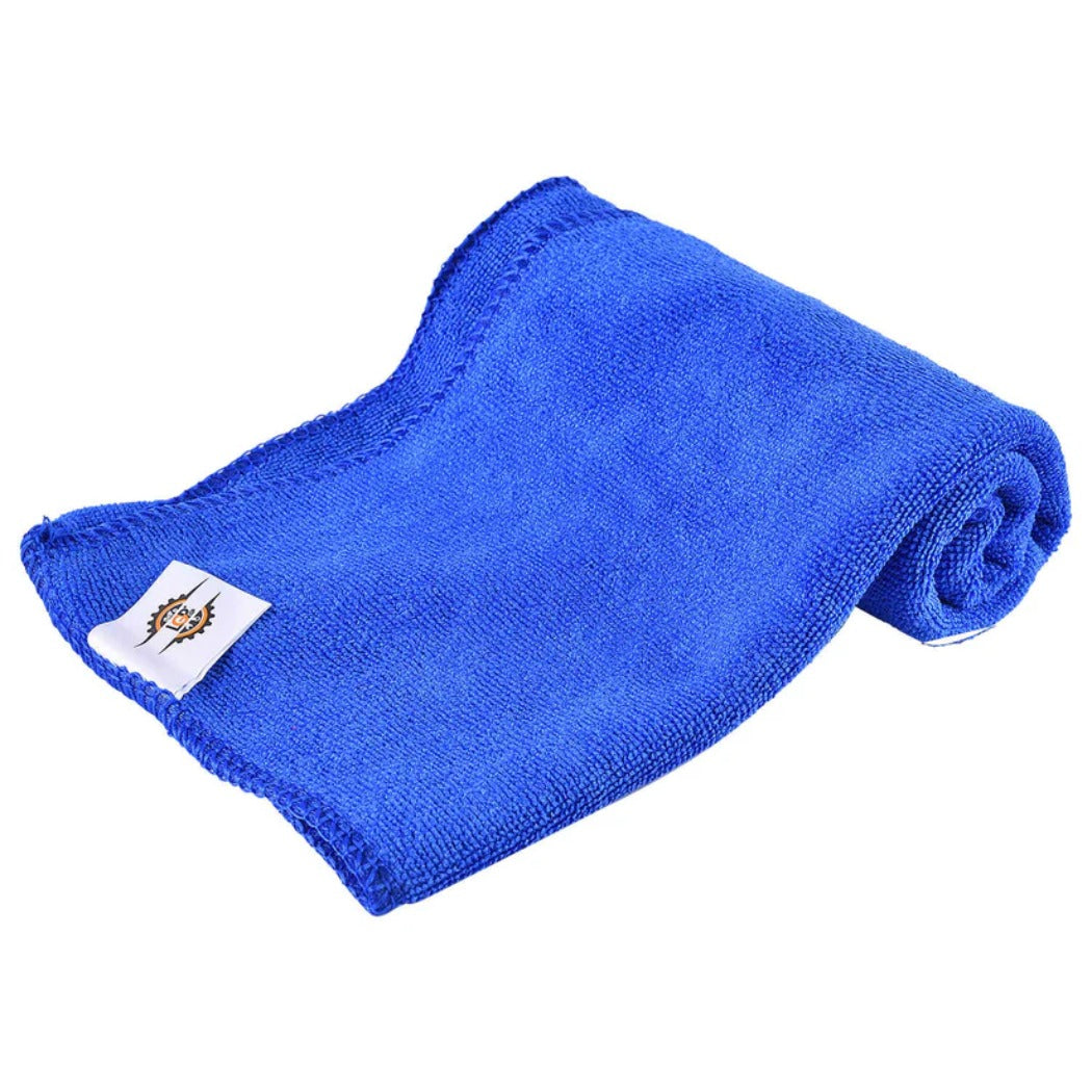 Universal Microfiber Cleaning Cloth 220 GSM Dust Removal Towel for Car, Bike, Home & Kitchen, Quick Drying Machine Washable Cloth