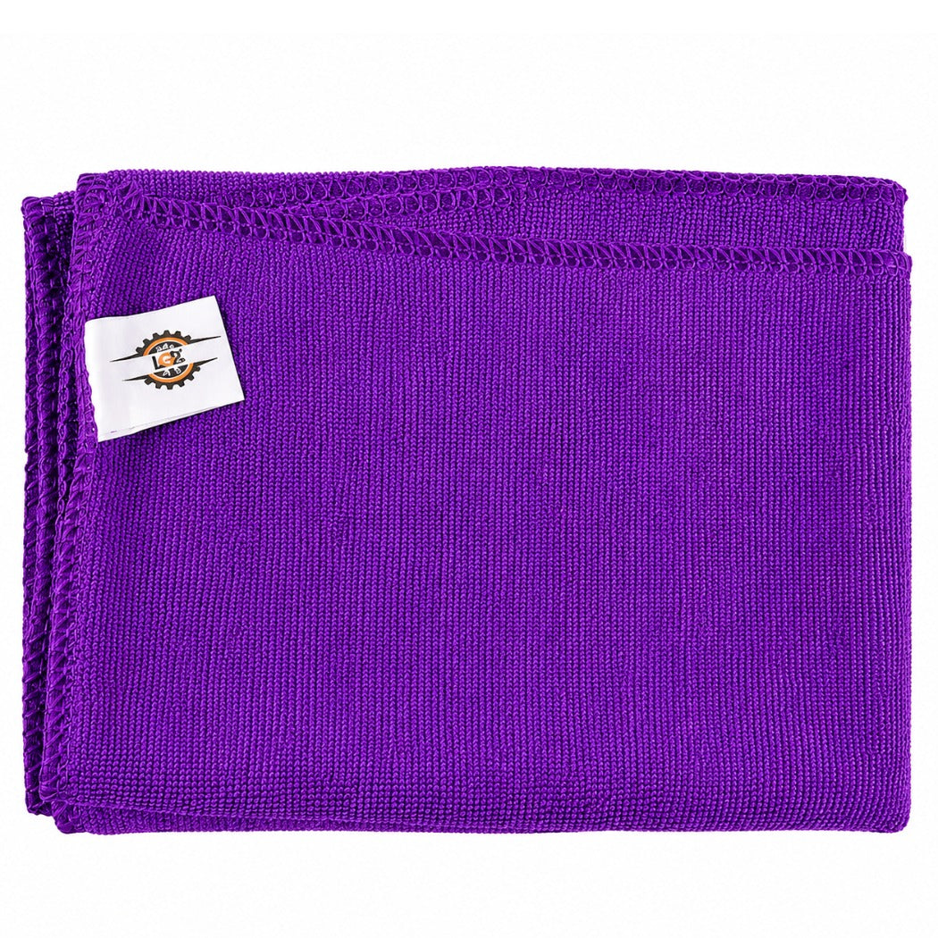 Universal Microfiber Cleaning Cloth 220 GSM Dust Removal Towel for Car, Bike, Home & Kitchen, Quick Drying Machine Washable Cloth