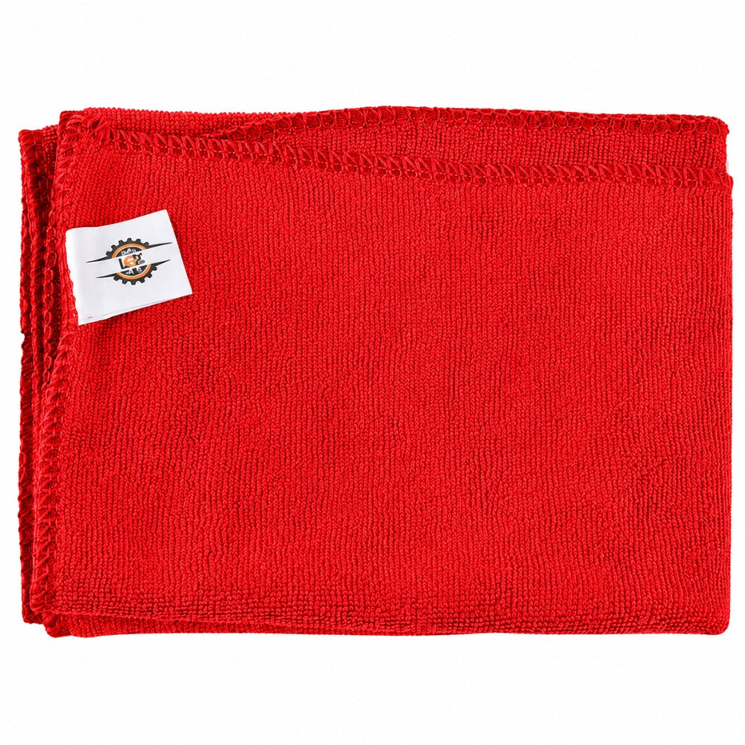 Universal Microfiber Cleaning Cloth 220 GSM Dust Removal Towel for Car, Bike, Home & Kitchen, Quick Drying Machine Washable Cloth