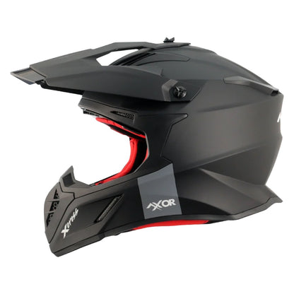 Axor X Cross ISI ECE DOT Certified Full Face Dual Sport Peak Off Road Helmet for Men and Women