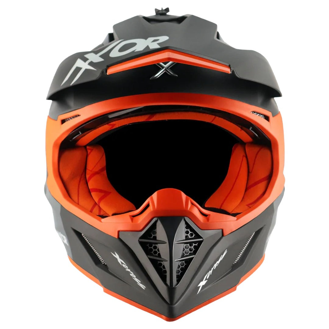Axor X Cross ISI ECE DOT Certified Full Face Dual Sport Peak Off Road Helmet for Men and Women