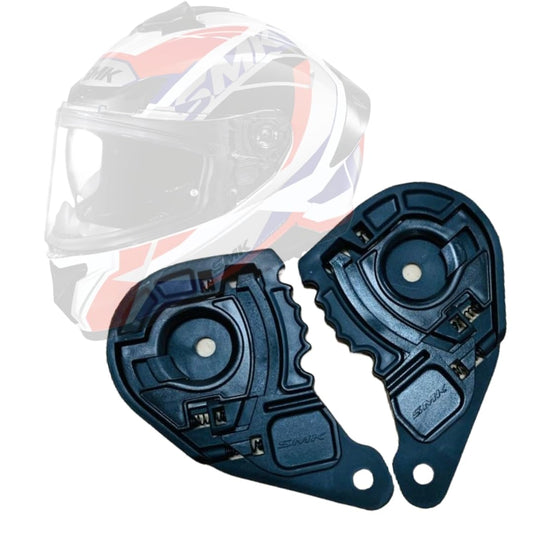 SMK Helmets Visor Spare Parts Mechanism for Typhoon Full Face Helmet | Black
