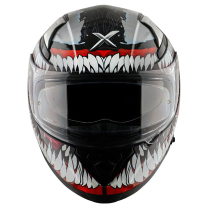Axor Apex Marvel Venom ISI ECE and DOT Certified Motorbike Helmet