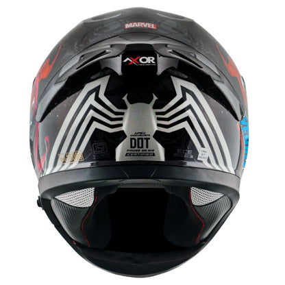 Axor Apex Marvel Venom ISI ECE and DOT Certified Motorbike Helmet