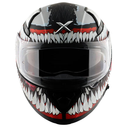 Axor Apex Marvel Venom ISI ECE and DOT Certified Motorbike Helmet