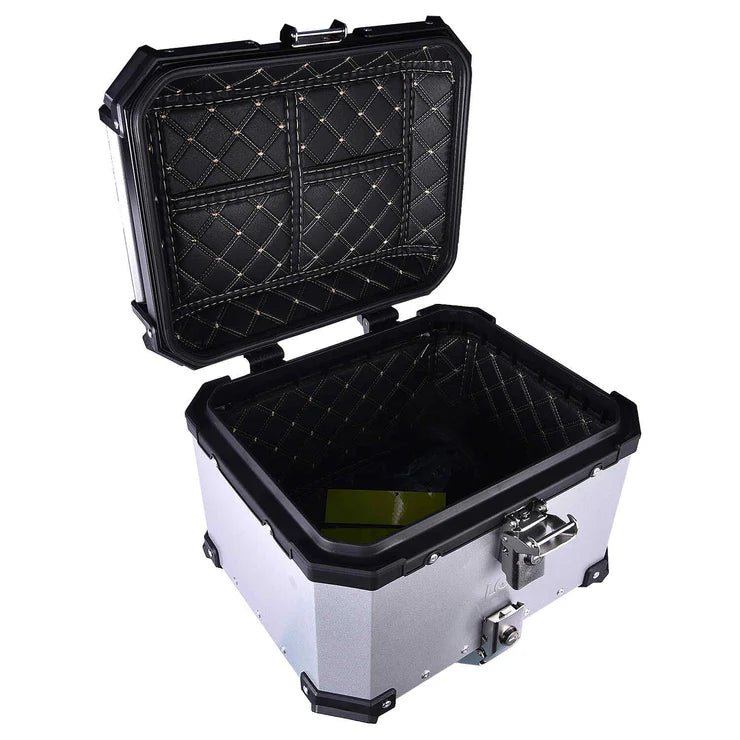 LGP Premium Aluminum Top Box 36 Liters With Backrest