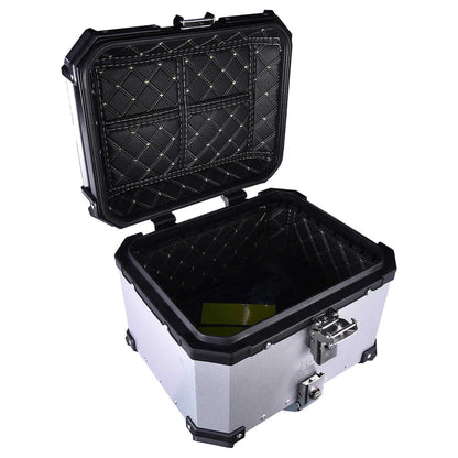 LGP Premium Aluminum Top Box 36 Liters With Backrest