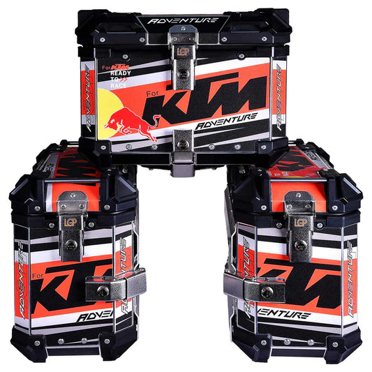 LGP PANNIER KTM GRAPHICS SET OF 3 ADVENTURE PRO 45L+38L+38L  Graphics