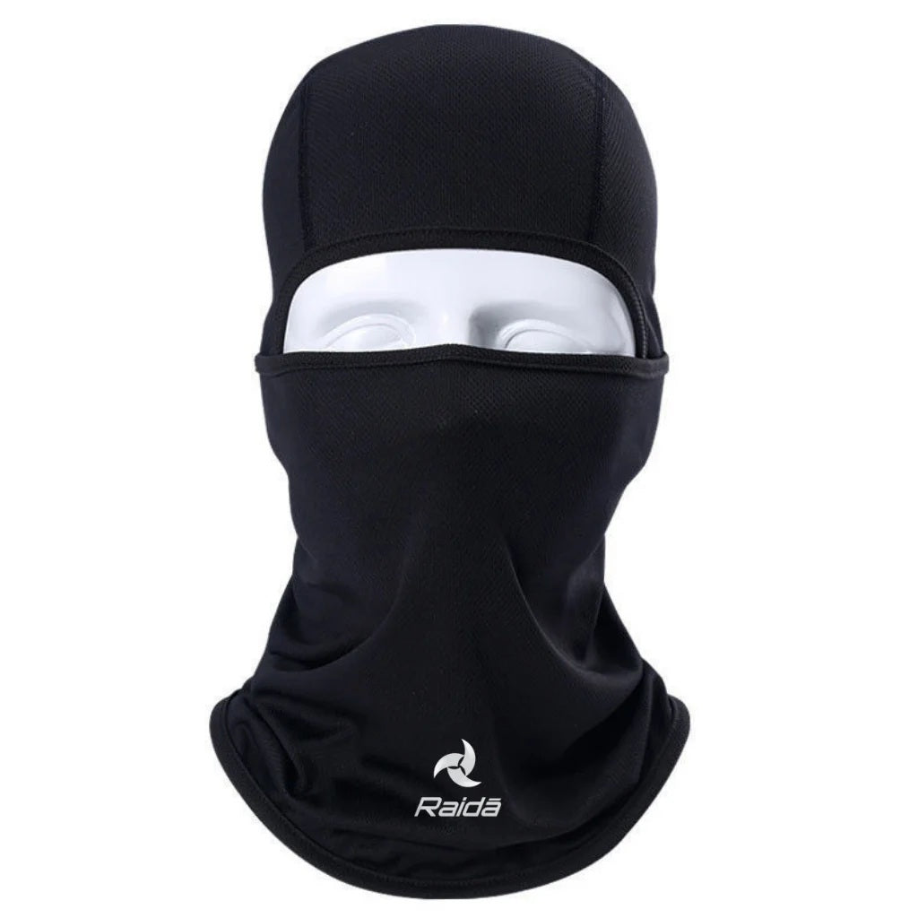 GUB Raida Touring Balaclava | Perfect for Winter Rides | Sweat Absorbent | Stay Warm | Quick Dry, BLACK