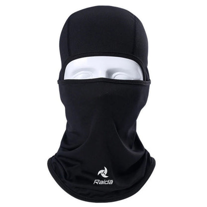 Raida Touring Balaclava | Perfect for Winter Rides | Sweat Absorbent | Stay Warm | Quick Dry, BLACK