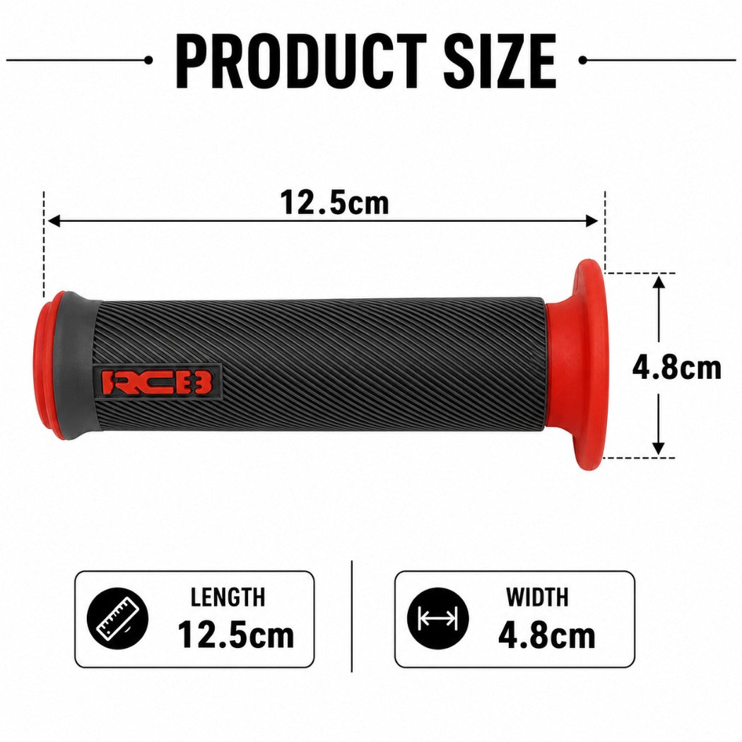 Motorcycle Handlebar RCB Handle Grip Set Universal for All Bikes