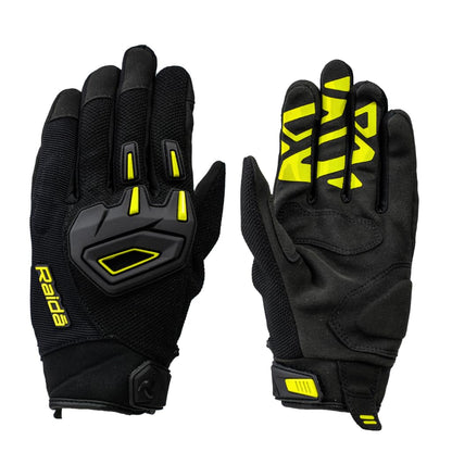 Raida Avantur 2.0 Motorcycle Gloves | Enhanced Knuckle Protection | Touchscreen Compatible | Lightweight & Comfortable | Ideal for Daily Commute & Weekend Rides