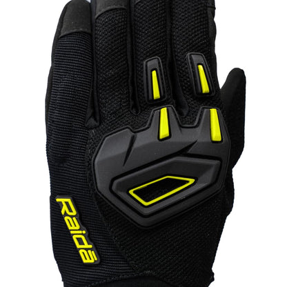 Raida Avantur 2.0 Motorcycle Gloves | Enhanced Knuckle Protection | Touchscreen Compatible | Lightweight & Comfortable | Ideal for Daily Commute & Weekend Rides
