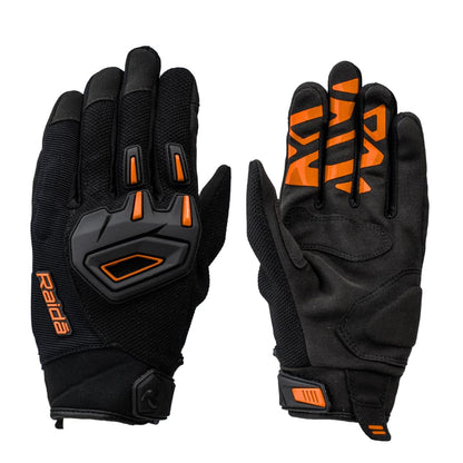 Raida Avantur 2.0 Motorcycle Gloves | Enhanced Knuckle Protection | Touchscreen Compatible | Lightweight & Comfortable | Ideal for Daily Commute & Weekend Rides