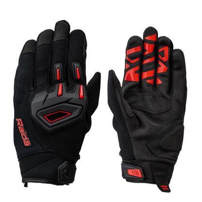 Raida Avantur 2.0 Motorcycle Gloves | Enhanced Knuckle Protection | Touchscreen Compatible | Lightweight & Comfortable | Ideal for Daily Commute & Weekend Rides