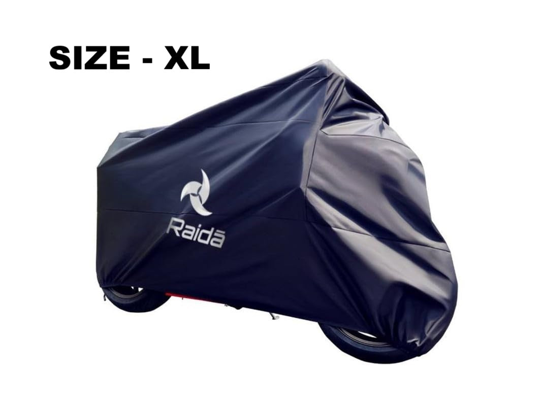 Raida RainPro Waterproof Bike Cover – (Navy Blue)