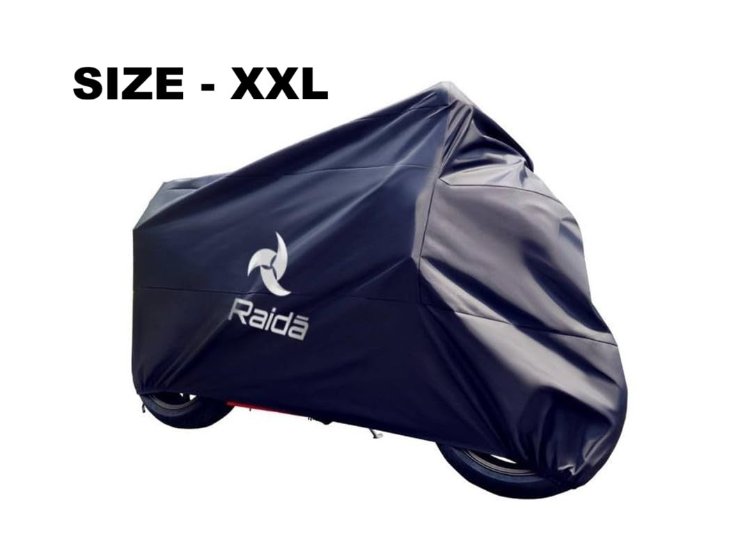 Raida RainPro Waterproof Bike Cover – (Navy Blue)