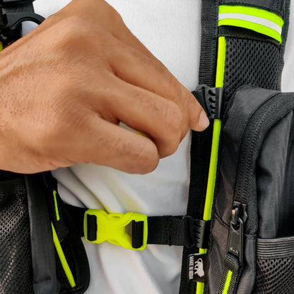 GUB Raida Hydration Bag with 2L BPA-Free Bladder | No Movement While Riding | Ultra-Lightweight | Multi-Compartment | Built for Hiking, Biking, Camping & Outdoor Sports