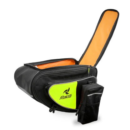 GUB Raida Polyester V50 Motorcycle Saddle Bag | Fits Almost All Bikes | Rain Cover Included