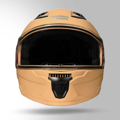 Studds Raider Super ISI Certified Full Face Helmet for Motorcycling with Spoiler & Clear Visor