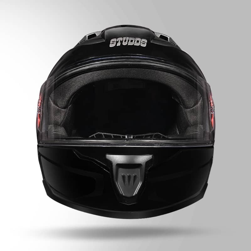 GUB Studds Raider Super ISI Certified Full Face Helmet for Motorcycling with Spoiler & Clear Visor