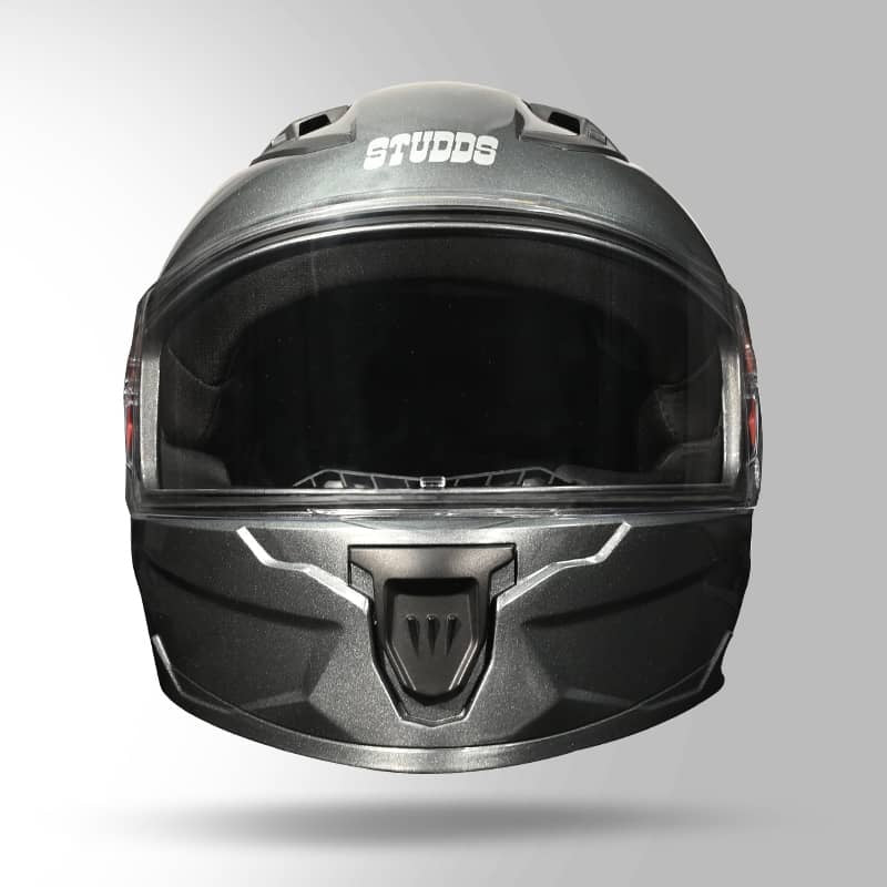 GUB Studds Raider Super ISI Certified Full Face Helmet for Motorcycling with Spoiler & Clear Visor