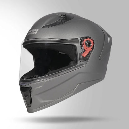 Studds Raider Super ISI Certified Full Face Helmet for Motorcycling with Spoiler & Clear Visor